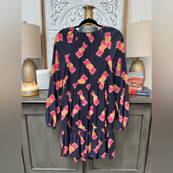 ANTHROPOLOGIE Sammi Tiered Mini Dress Size XS - Picture 5 of 9